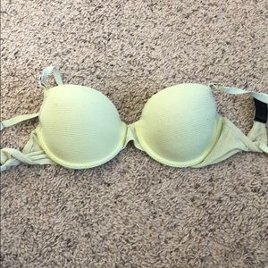 32 C neon yellow/green bra